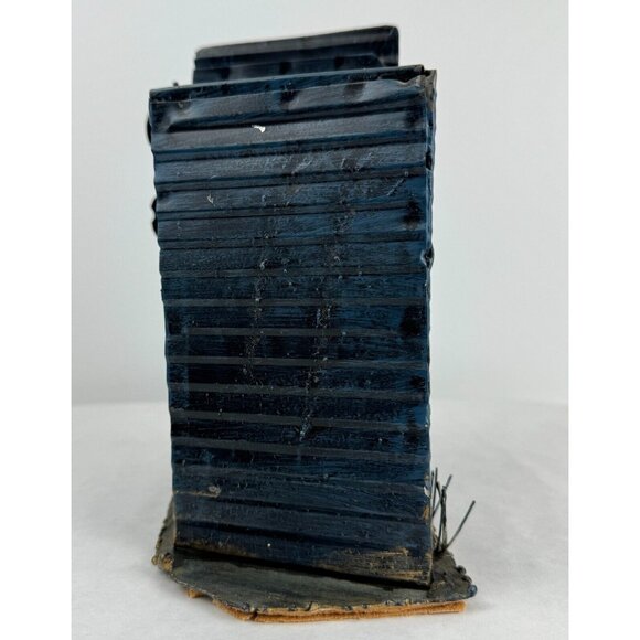 Vintage Tin Ghost Town Savings Bank Coin Box Western Rustic 973691 Halloween - Picture 3 of 10